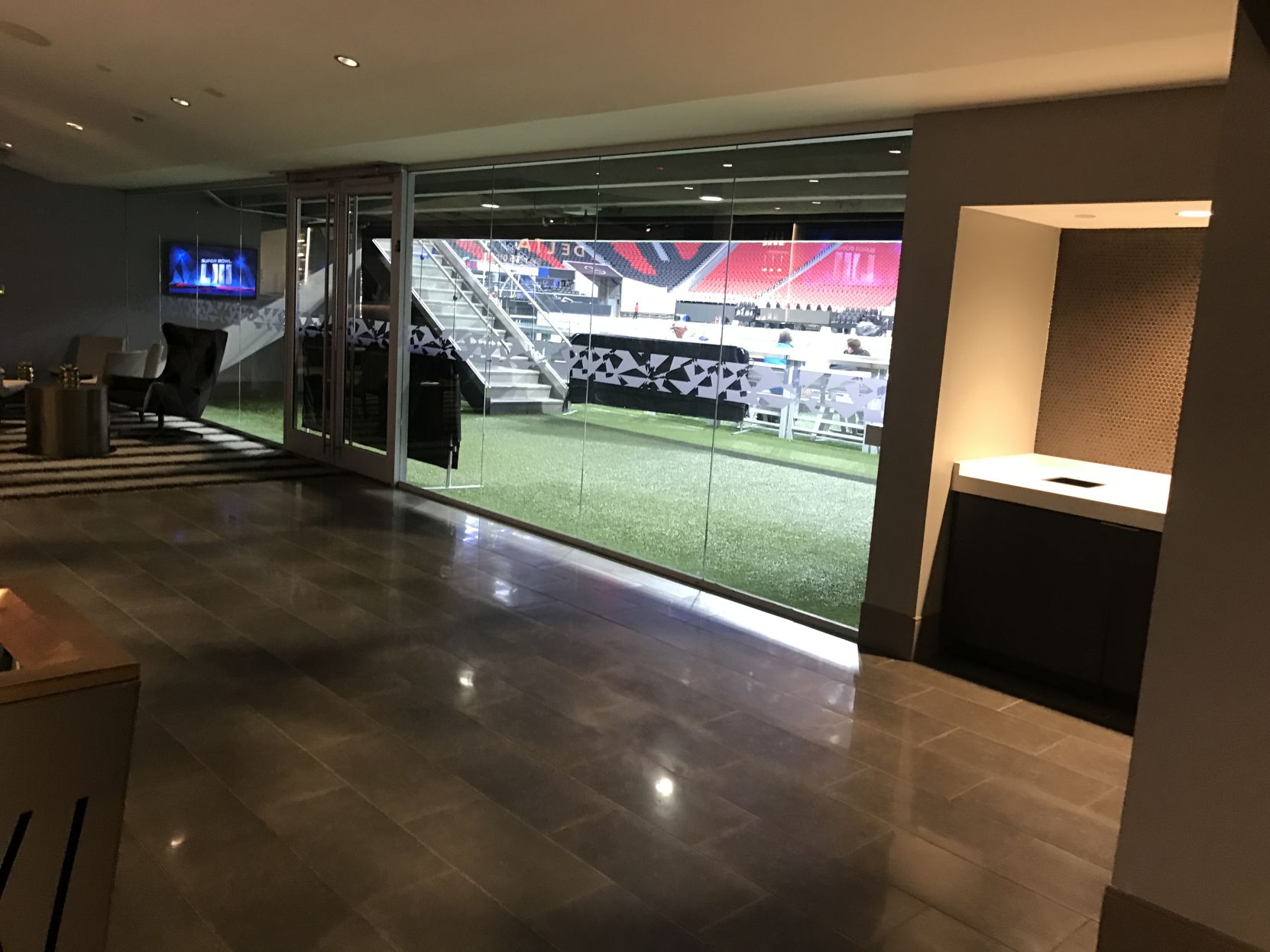 View of the field